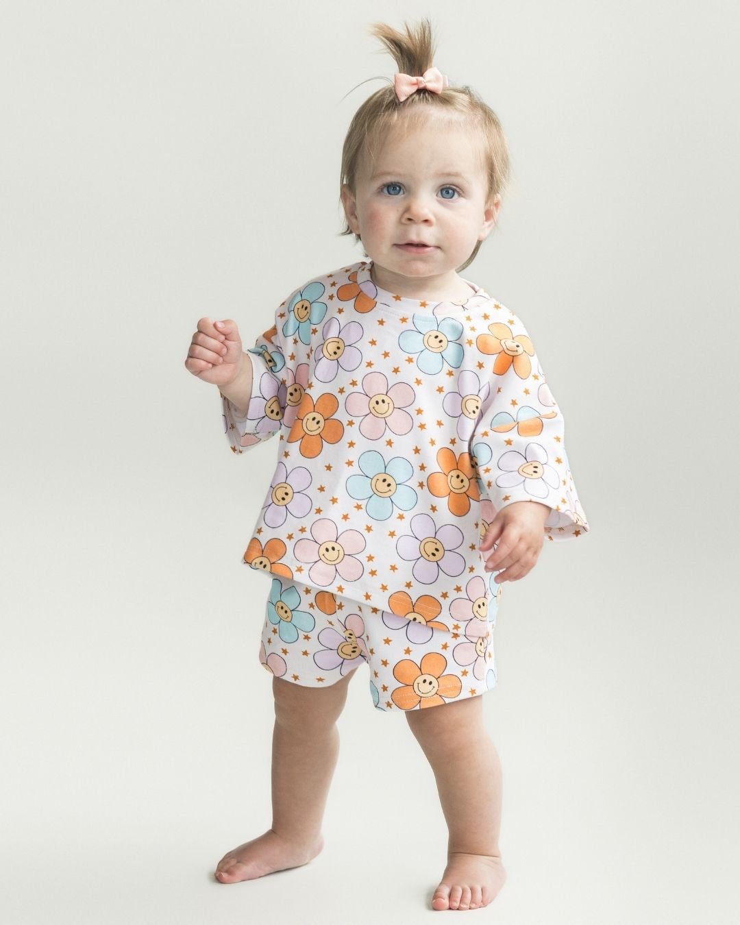 Shorts Set | Ditzy Daisy - HoneyBug