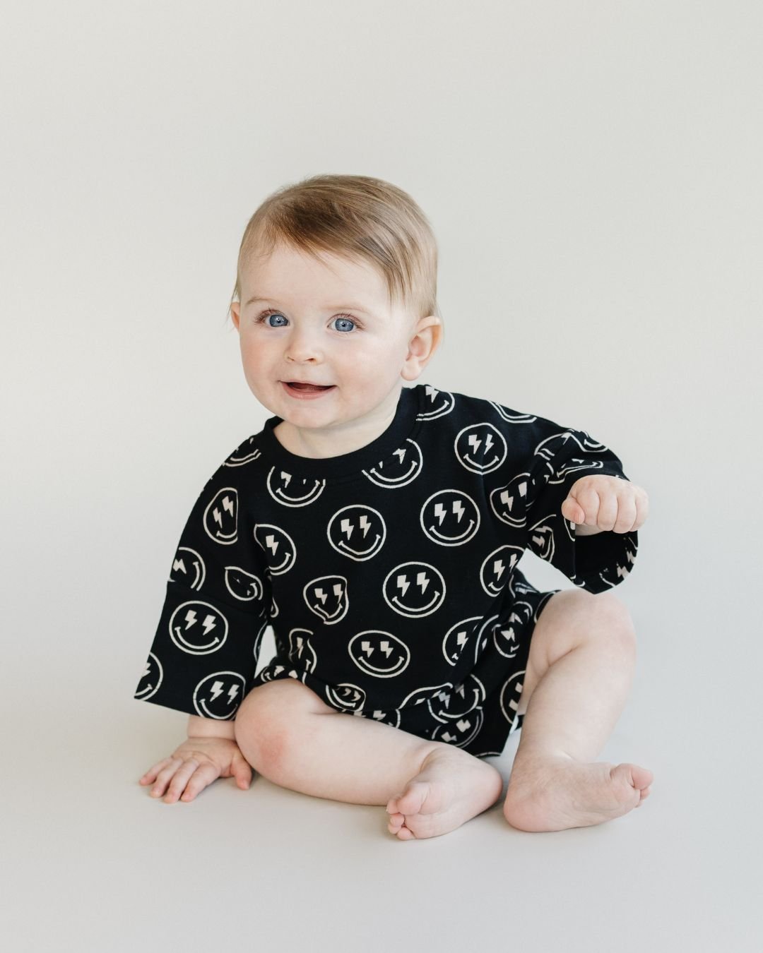Shorts Set | Electric Smiley - HoneyBug