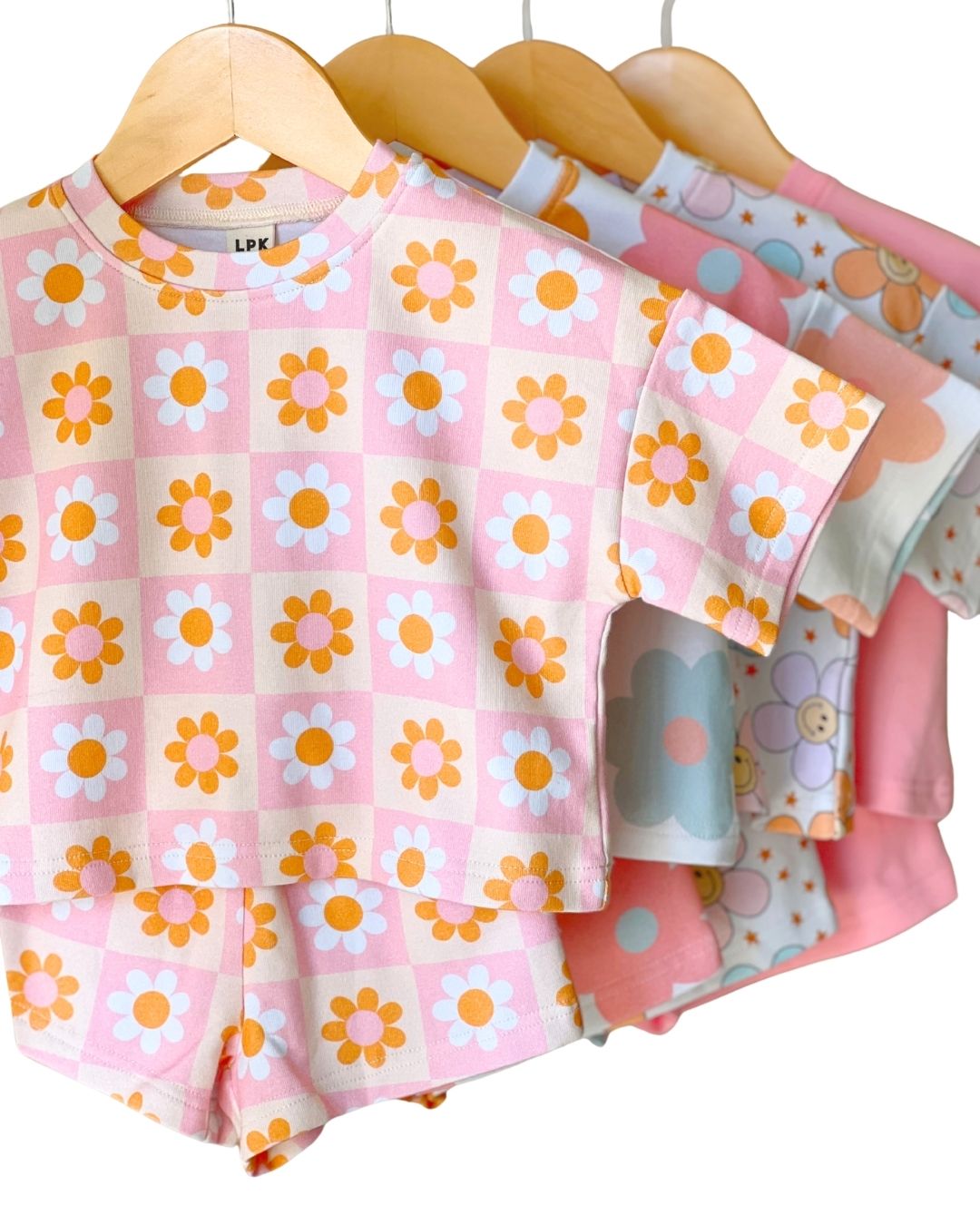 Shorts Set | Retro Daisy - HoneyBug
