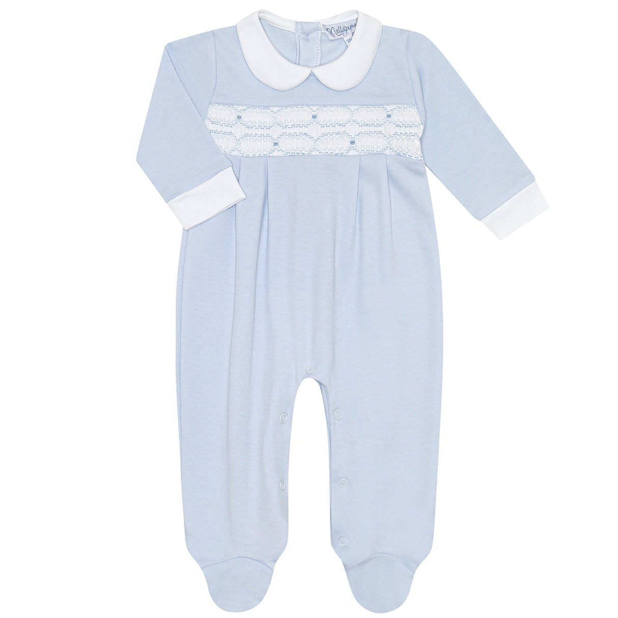 Signature Smocked Boys Footie