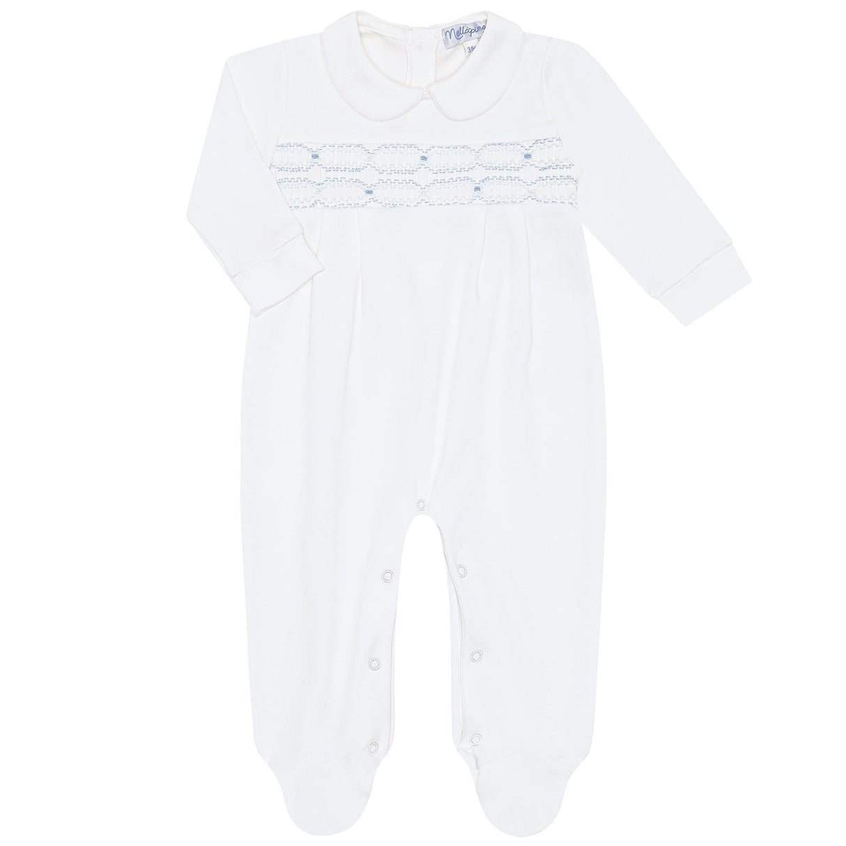 Signature Smocked Boys Footie