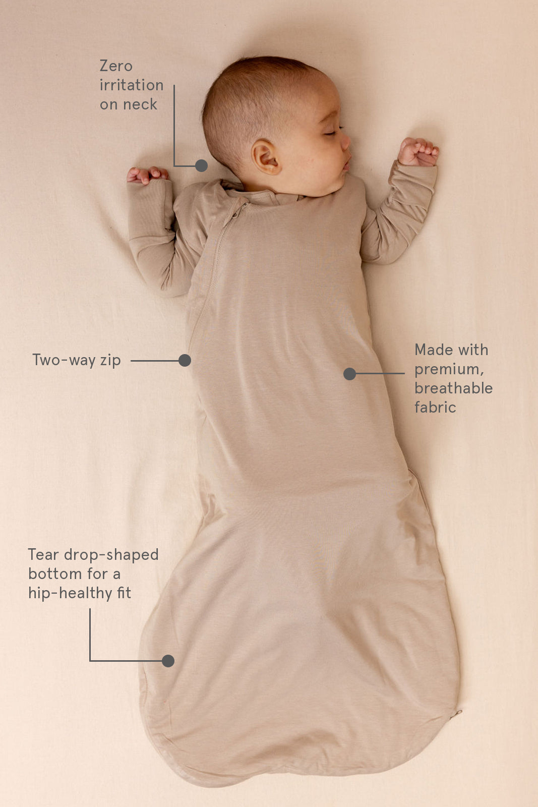 Dove - CloudBlend™ Sleep Sack TOG 1 - HoneyBug
