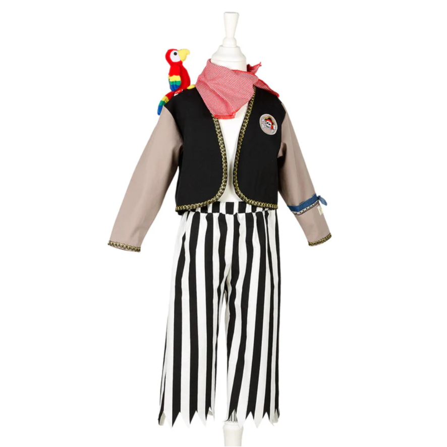 Duncan Pirate Costume Set for Children - Includes Accessories for Role-Play & Entertainment (3 sizes)