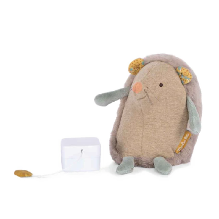 Musical hedgehog "Three Little Rabbits"