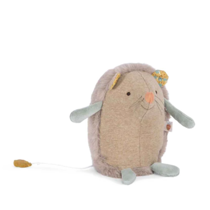 Musical hedgehog "Three Little Rabbits"