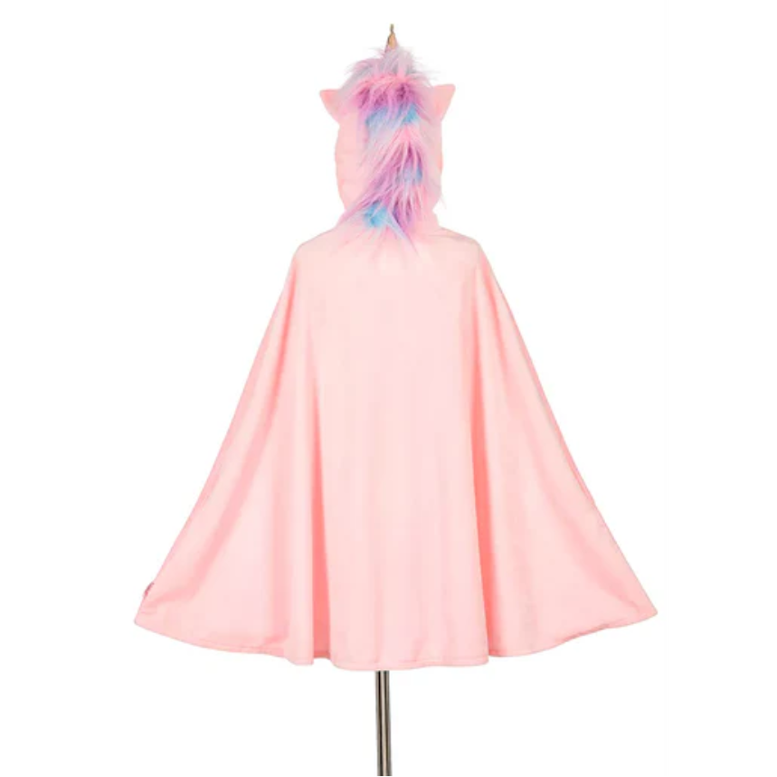 Unicorn Costume Cape for Kids (pink) - Carnival & Festive Use - Size 4-8 yrs