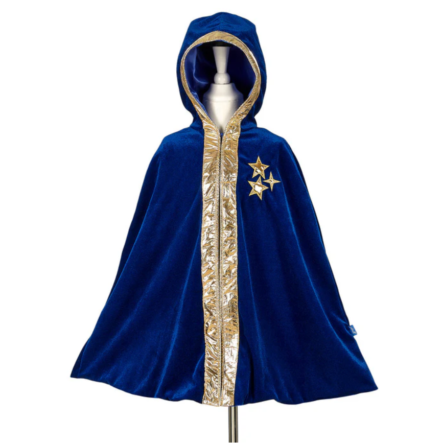 Wilfred Magician Costume Cape for Kids - Carnival & Festive Use - sz 4-8 yrs