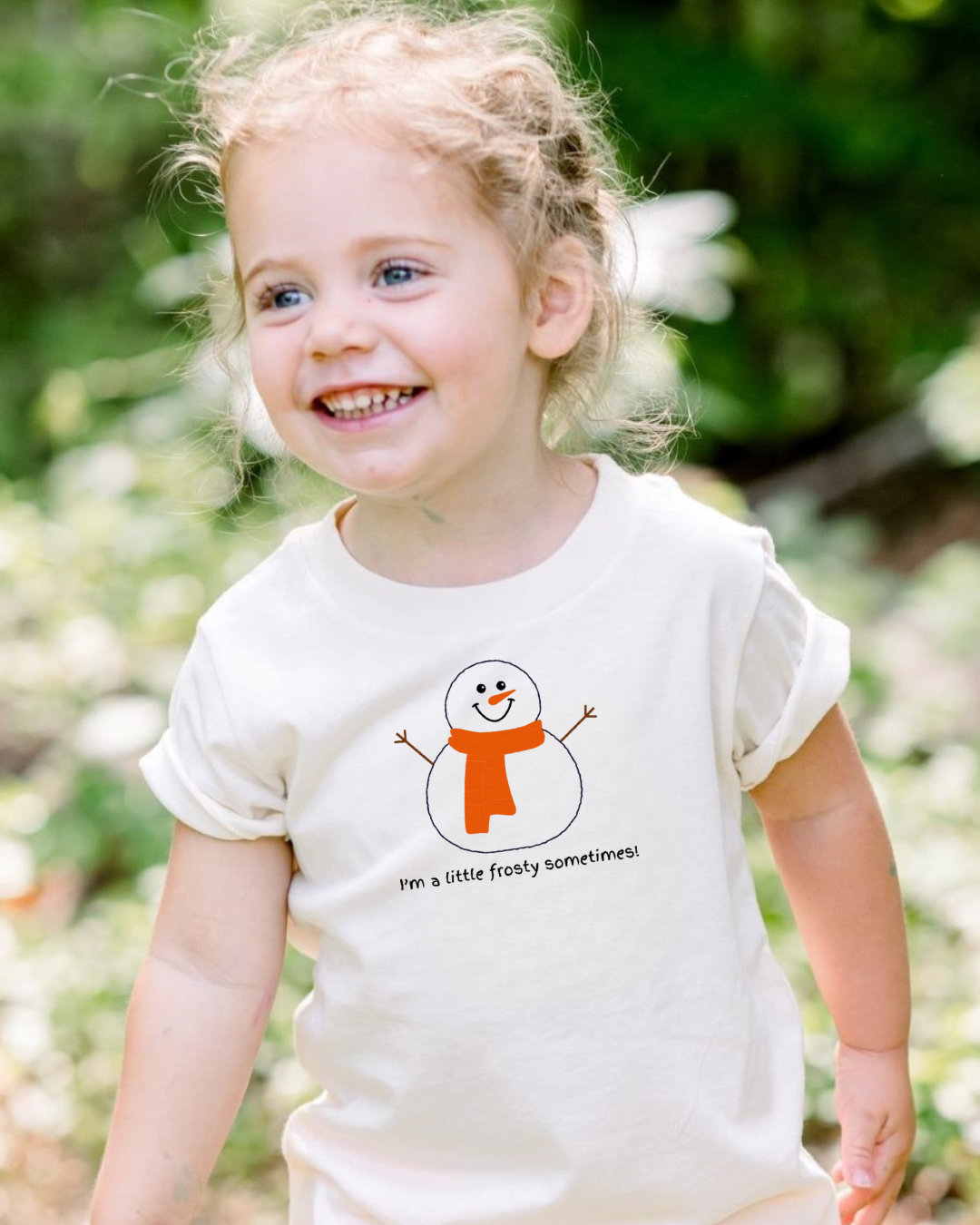 Snowman Kid's T-shirt - HoneyBug