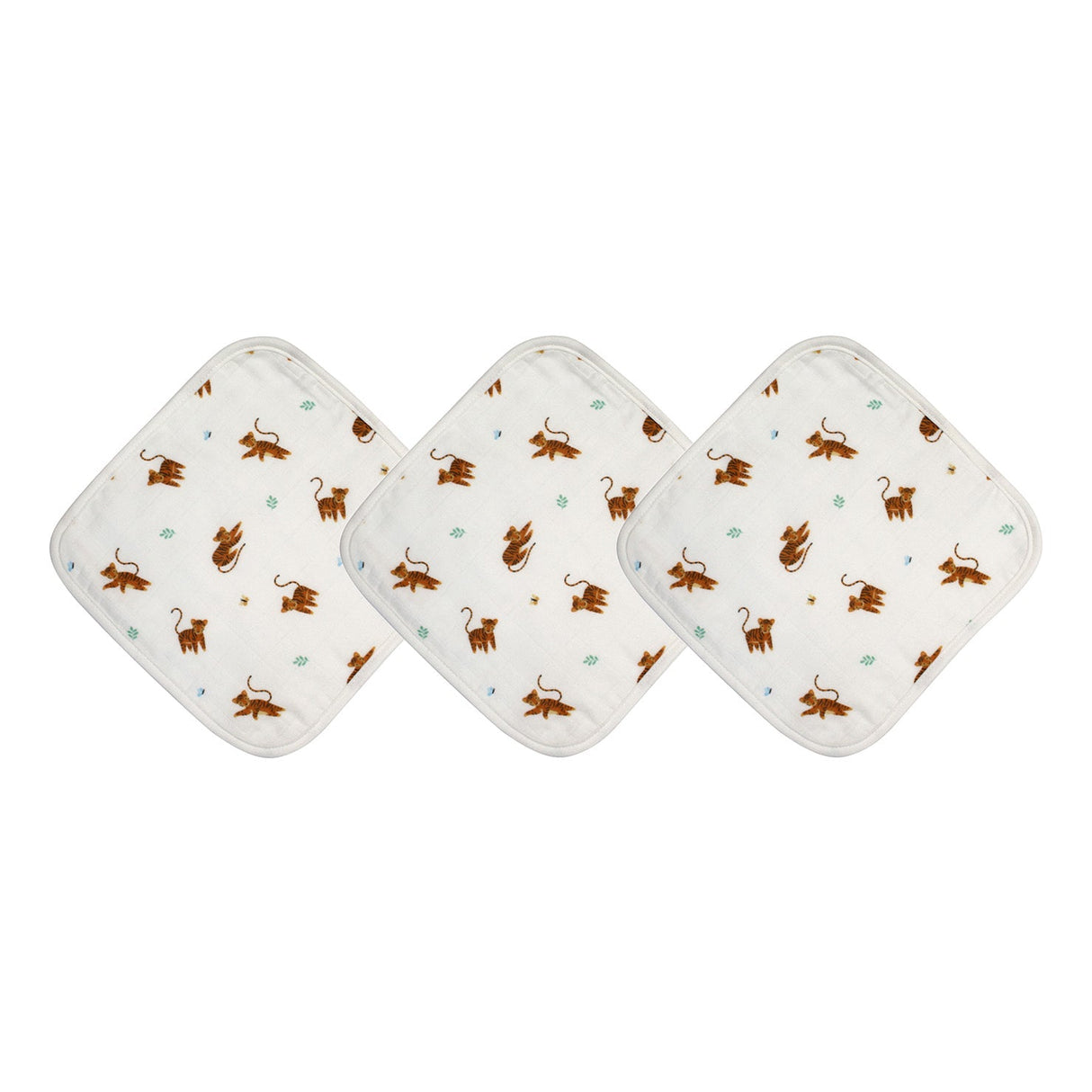 Tiger Washcloth Set - HoneyBug