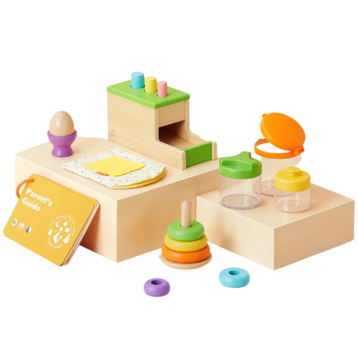 Tiny Land® Montessori Toys Set for Infants (10-12 month) - HoneyBug