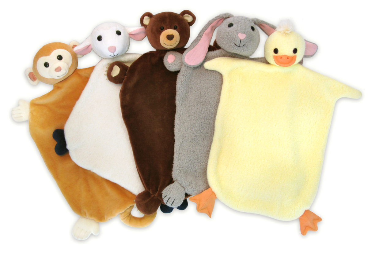 Monkey Picnic Pal Blankie - HoneyBug