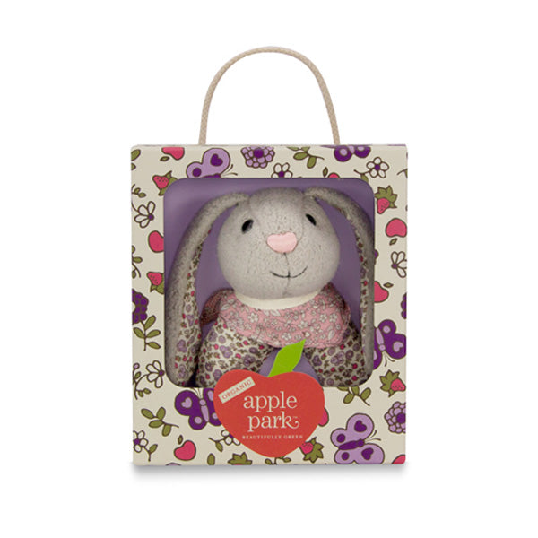 Patterned Rattle - Bunny - HoneyBug