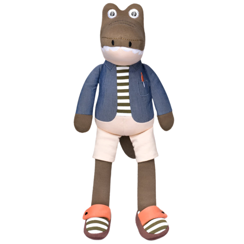 City Pals Plush Toy – Allistor Alligator - HoneyBug