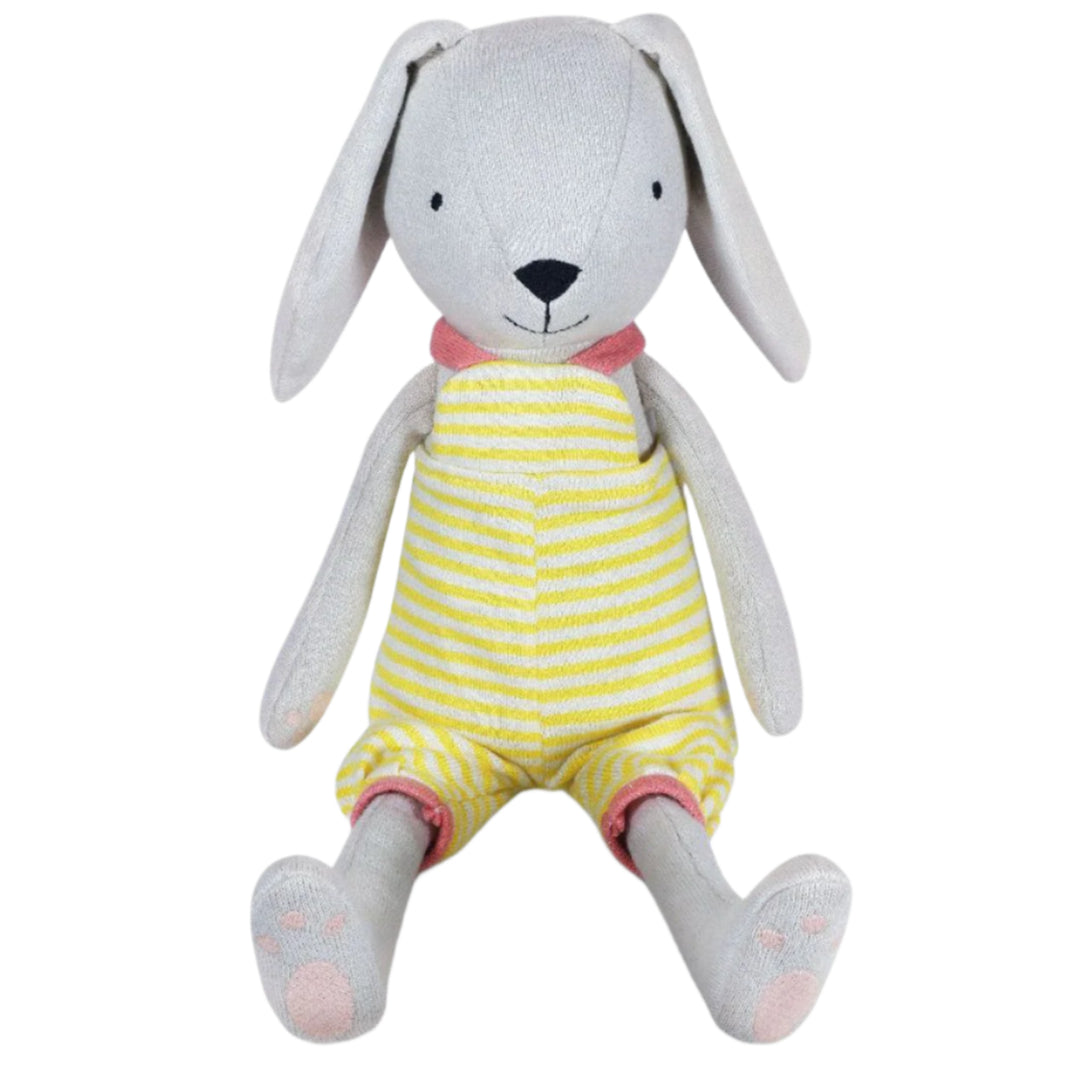 Knit Bunny Plush - Benny - HoneyBug