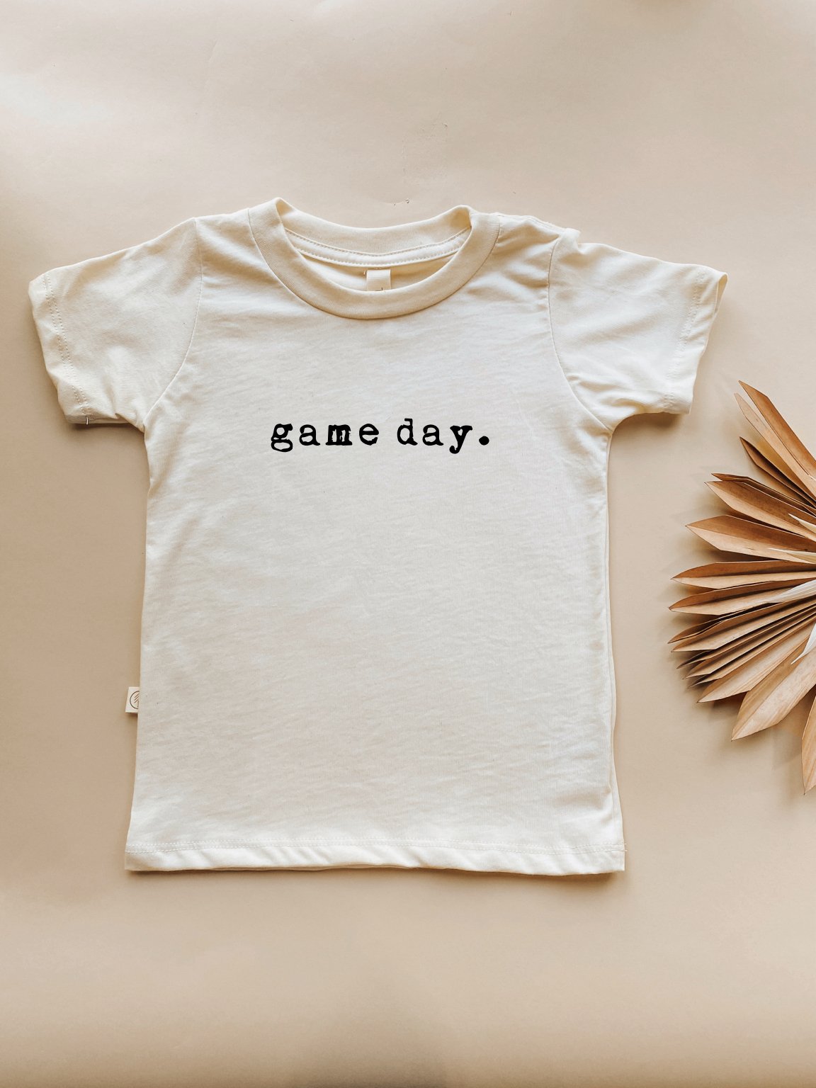 Game Day Graphic Kids Organic Cotton T-shirt - HoneyBug
