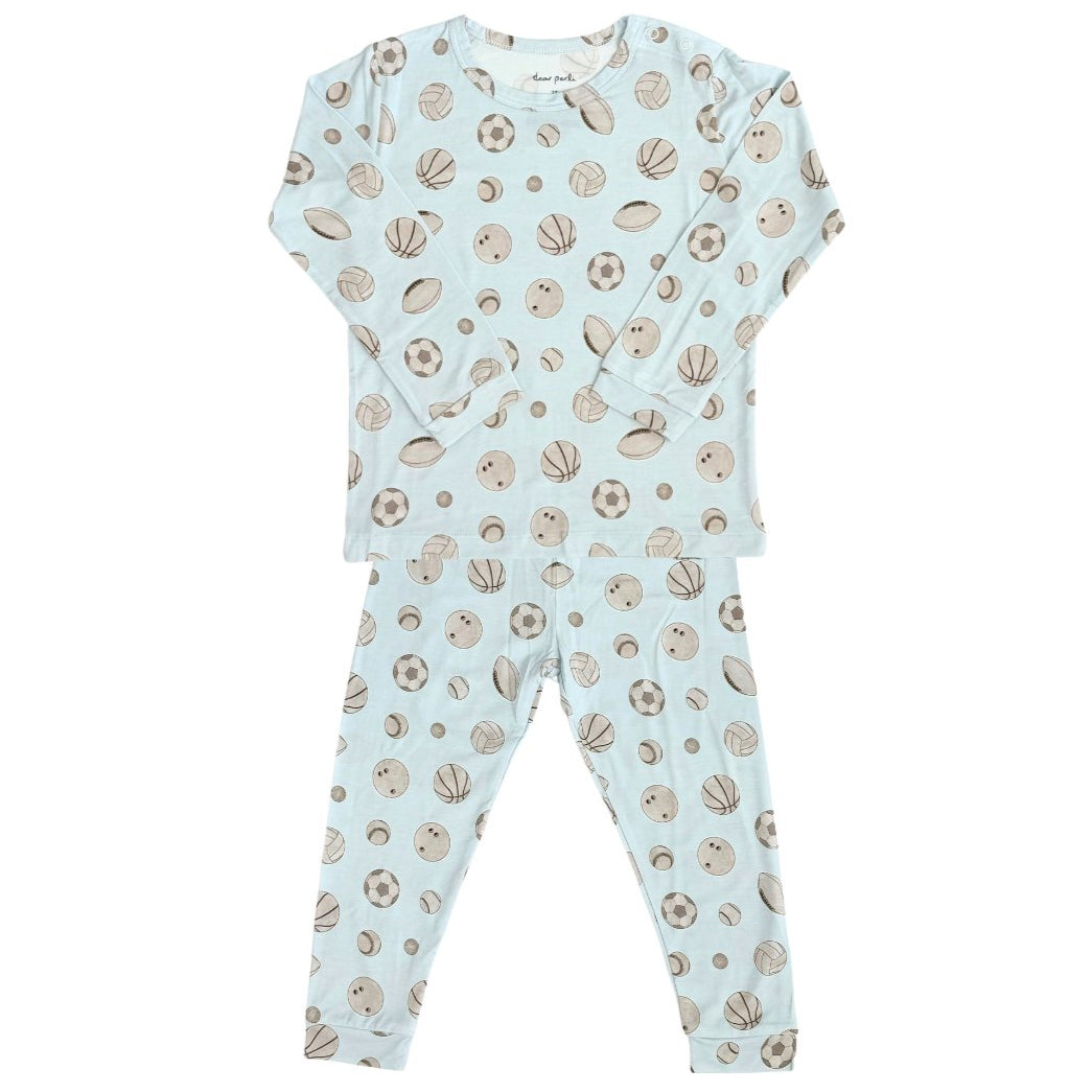 Toddler Pajama Set - Baby Ballers - HoneyBug