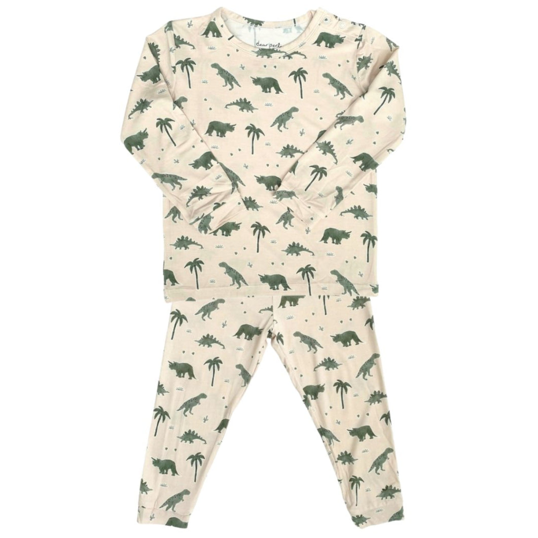 Toddler Pajama Set - Dino-Snores - HoneyBug
