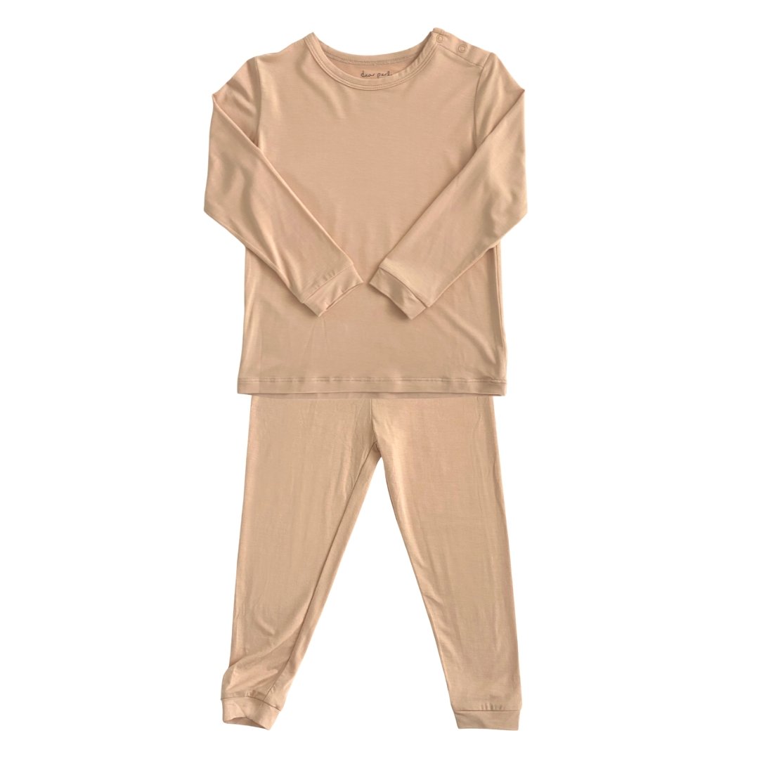 Toddler Pajama Set - Oat - HoneyBug