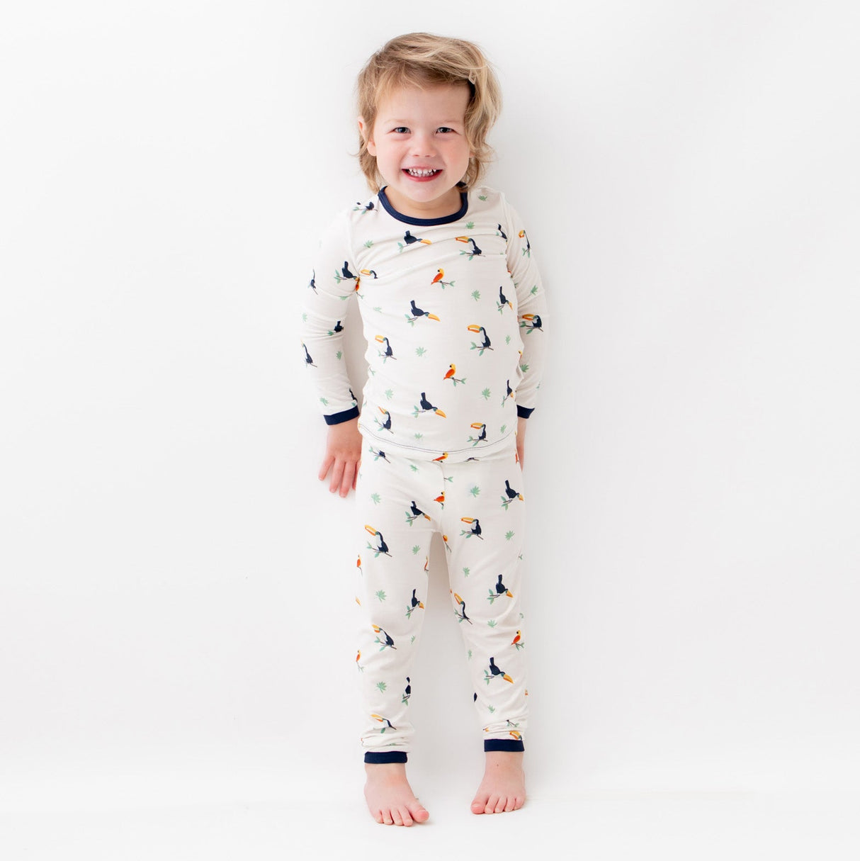 Toucan Pajama Set - HoneyBug
