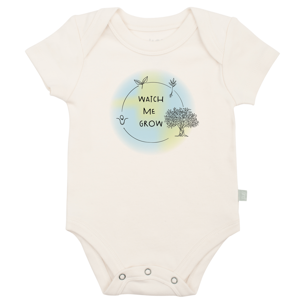 graphic bodysuit | watch me grow - HoneyBug