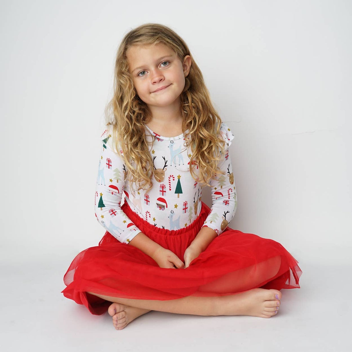 Santa and Friends Christmas Dress - HoneyBug