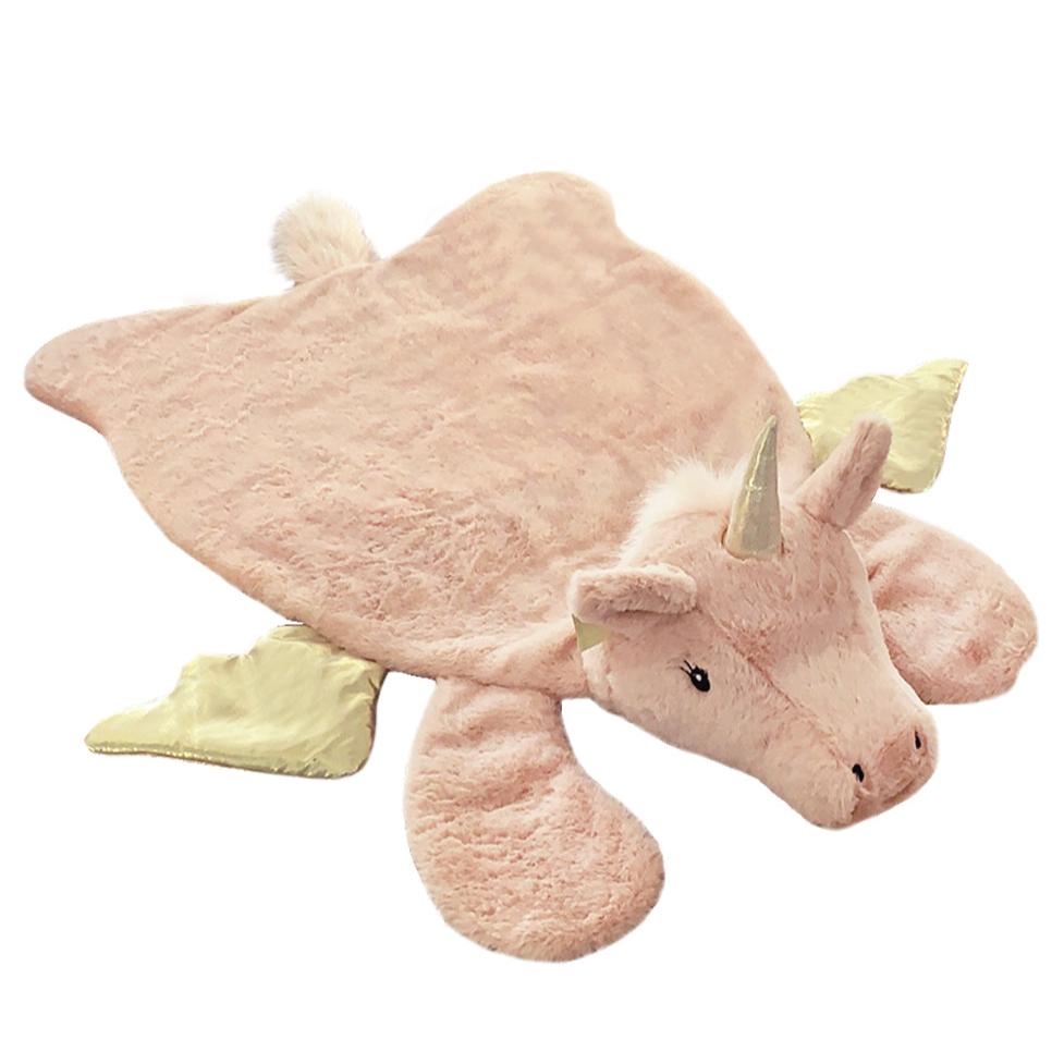 Uliana Unicorn Baby Plush Play Mat - HoneyBug