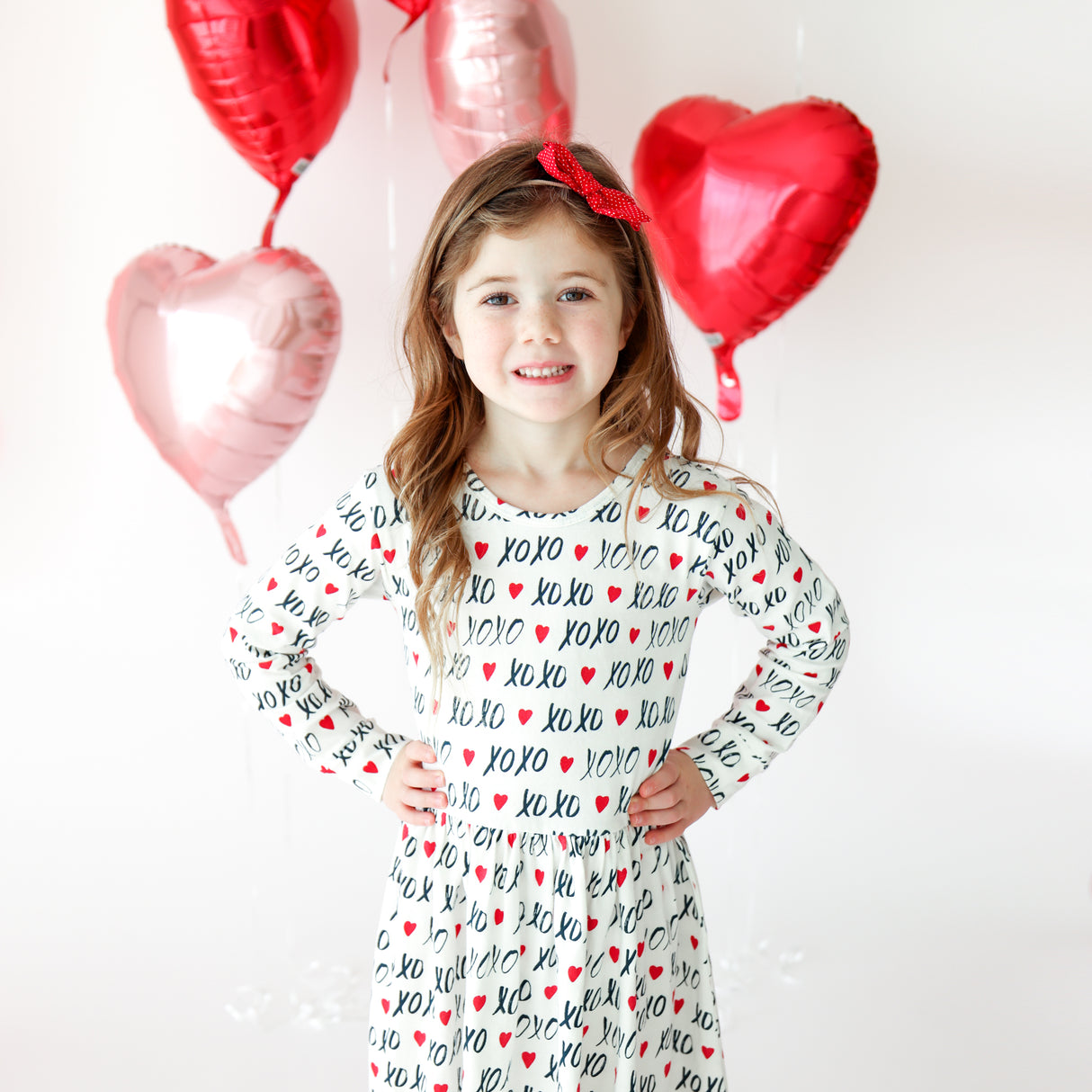 Lola & Taylor Ava Dress - XOXO - HoneyBug