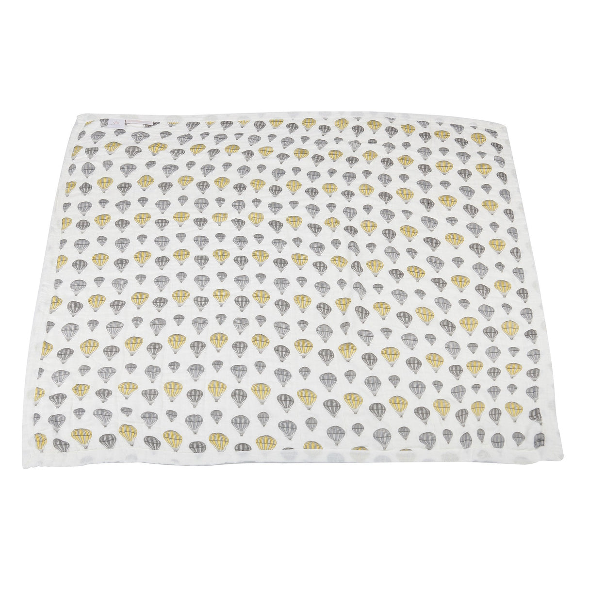 Hot Air Balloon and Northern Star Bamboo Muslin Newcastle Blanket - HoneyBug
