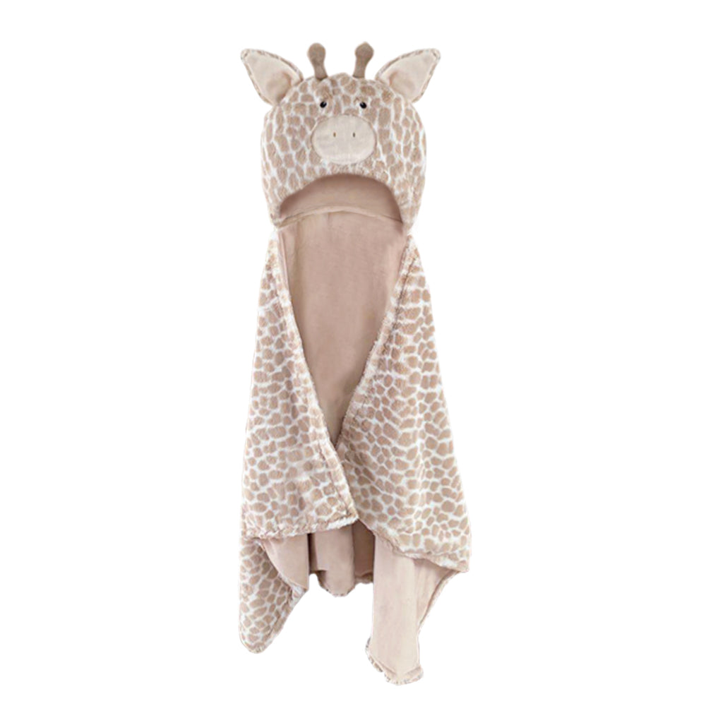 'Gentry' Plush Giraffe Hooded Blanket - HoneyBug