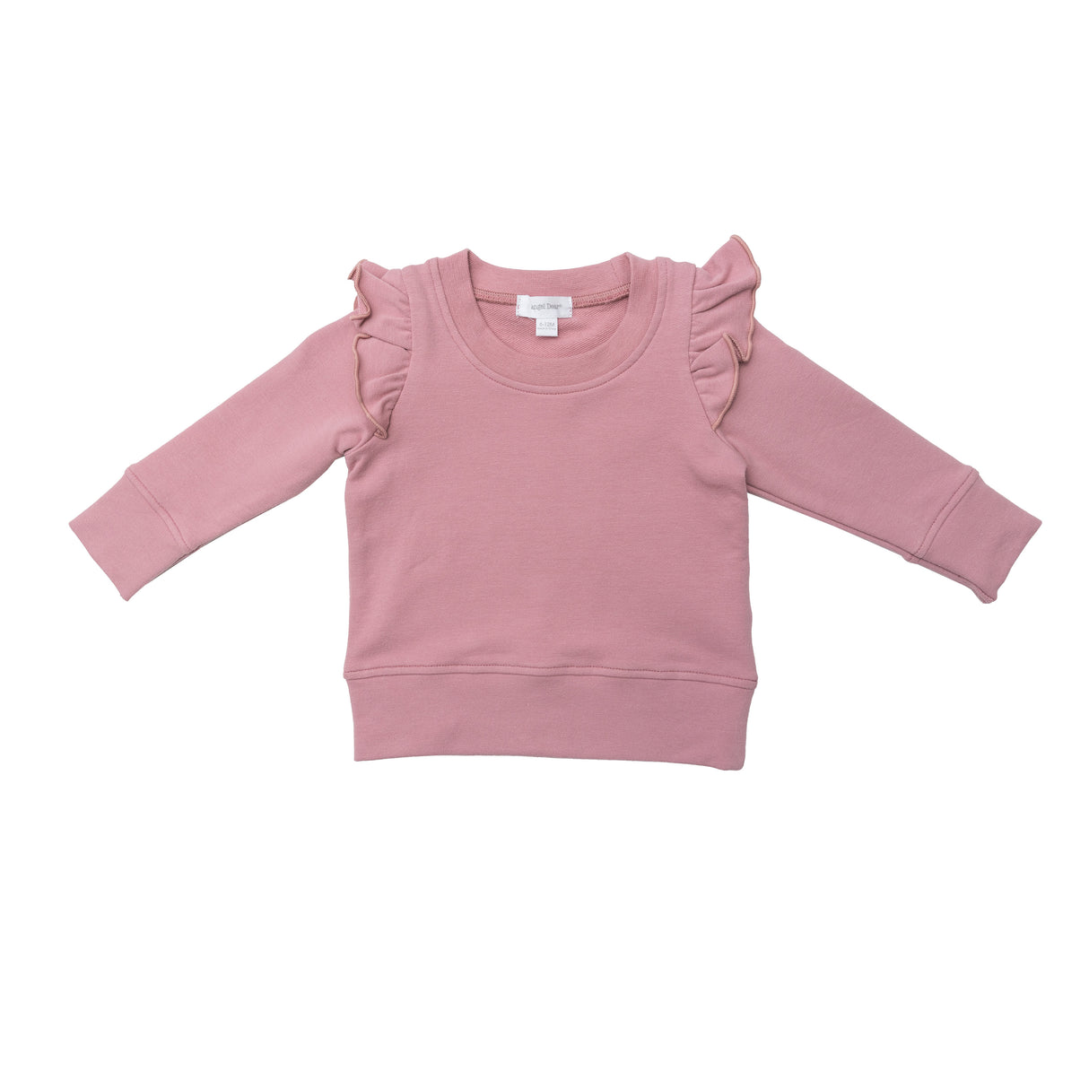 Ruffle Sweatshirt + Leggings - Blush - HoneyBug