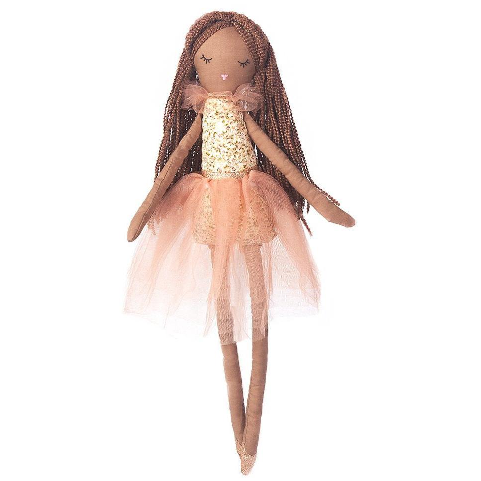 'Cookie' Scented African American Soft Doll - HoneyBug