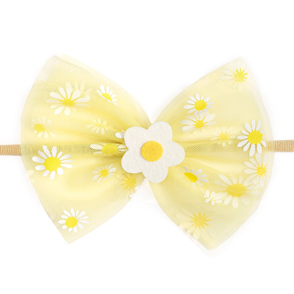 Easter Daisy Baby Headband - HoneyBug