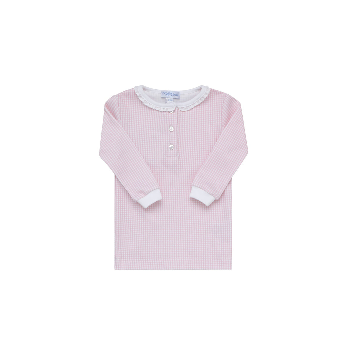 Pink Gingham Baby Pajamas - HoneyBug