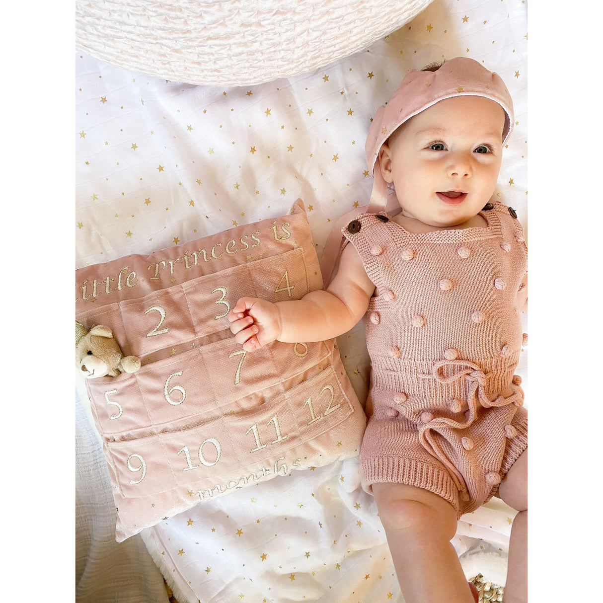 Princess First Year Pillow & Crown Gift Set - HoneyBug