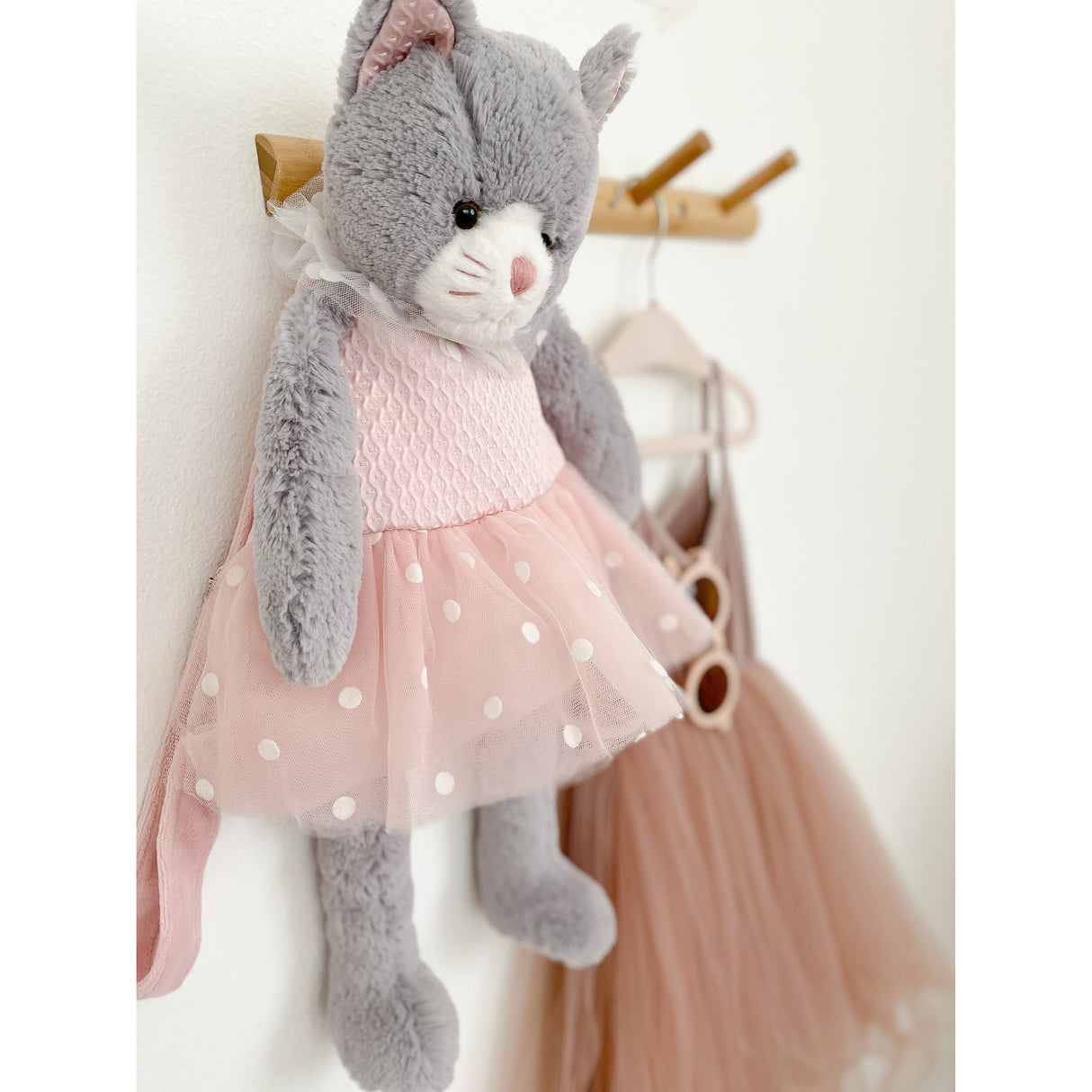 'Celeste' Cat Plush Backpack - HoneyBug