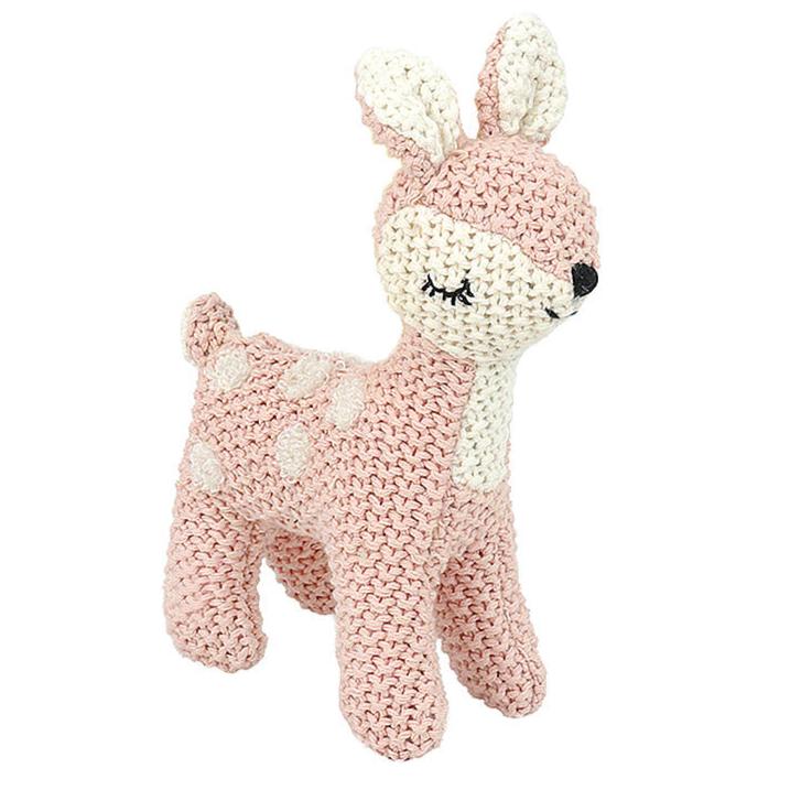 Freija Deer Knit Toy - HoneyBug