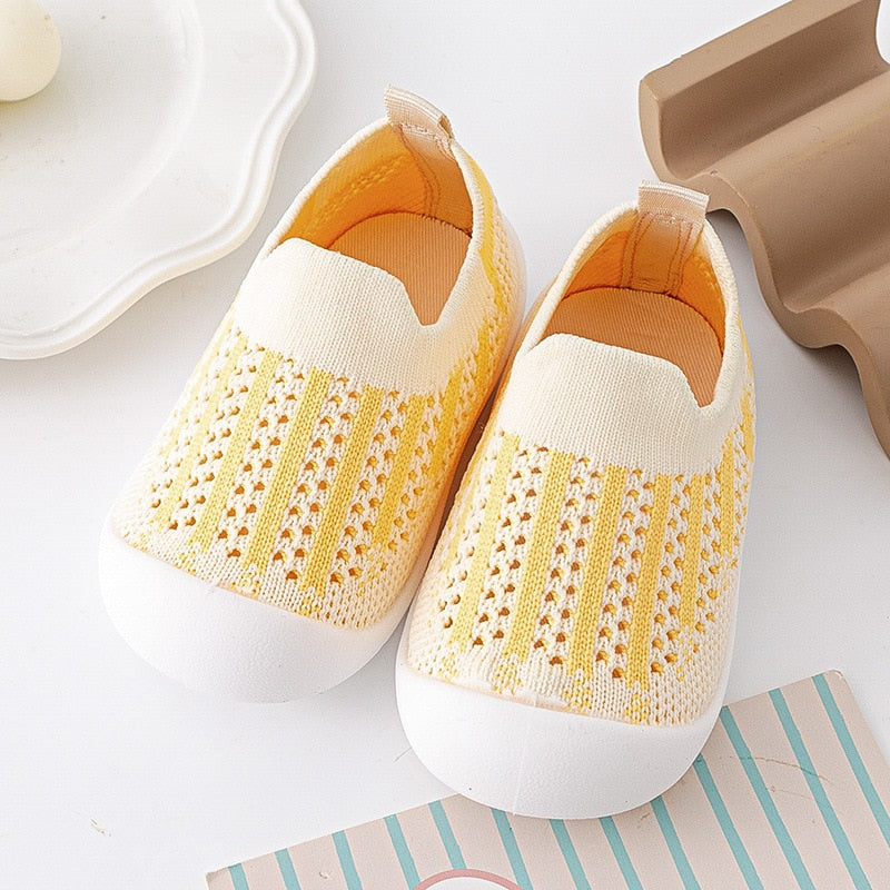 Baby First Walkers - Yellow Mix - HoneyBug