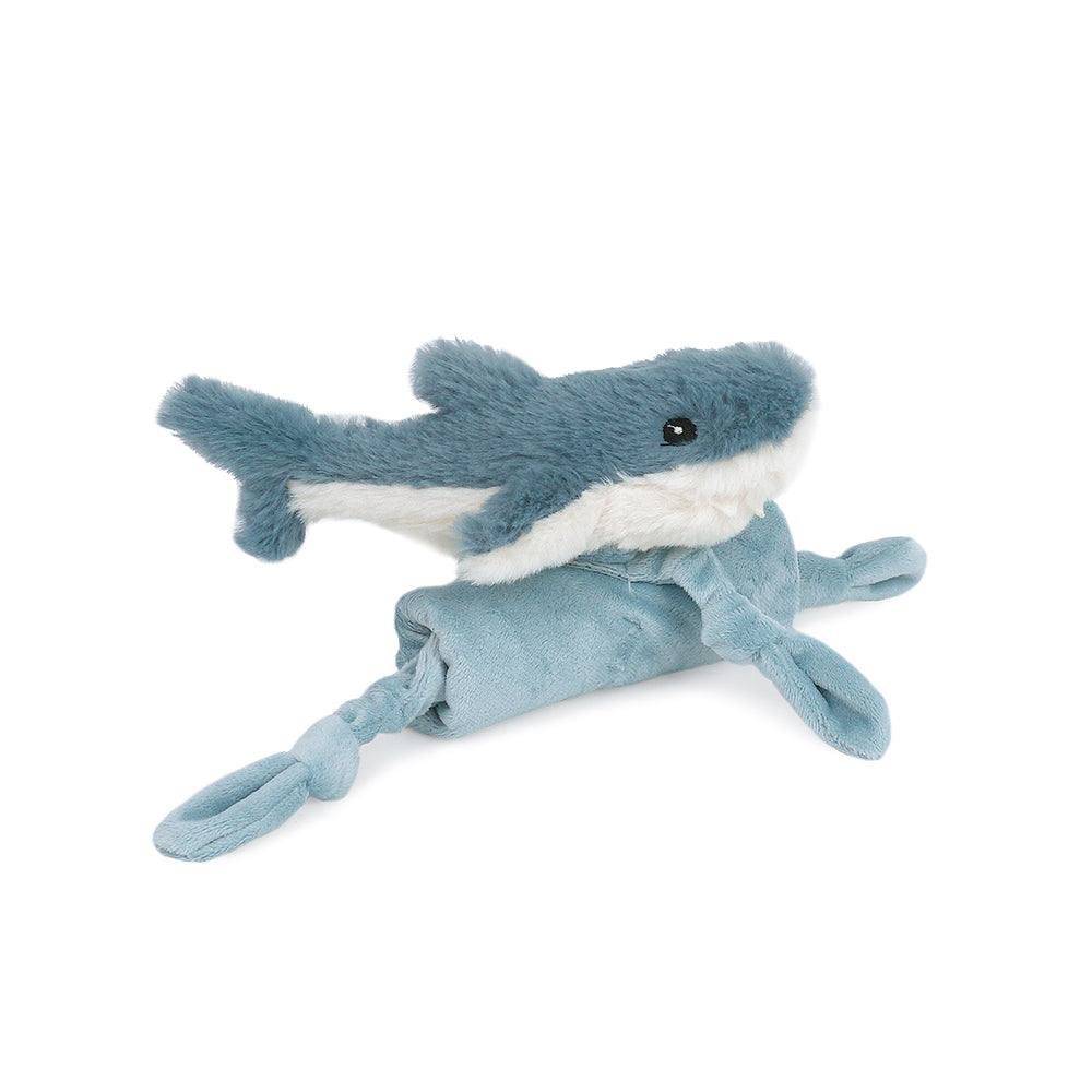 Seaborn Shark Knotted Security Blankie - HoneyBug