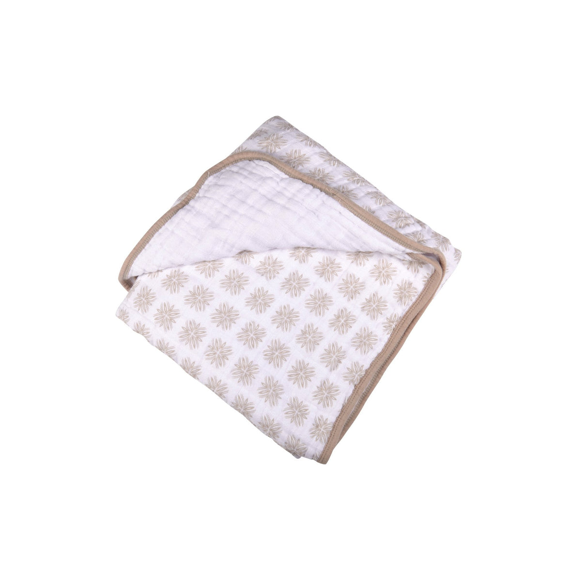 Flower Child Cotton Muslin Newcastle Blanket - HoneyBug