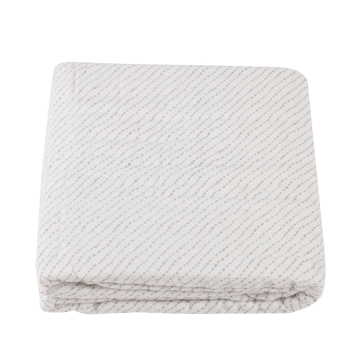 Spotted Wave Cotton Muslin Newcastle Blanket - HoneyBug