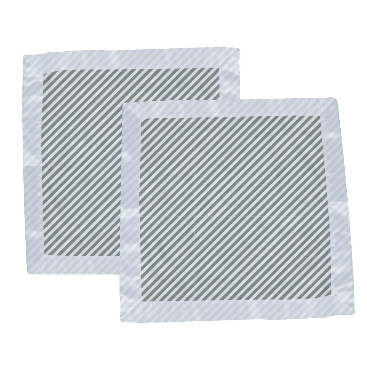 Finley Stripe Bamboo Muslin Security Baby Blankie - HoneyBug