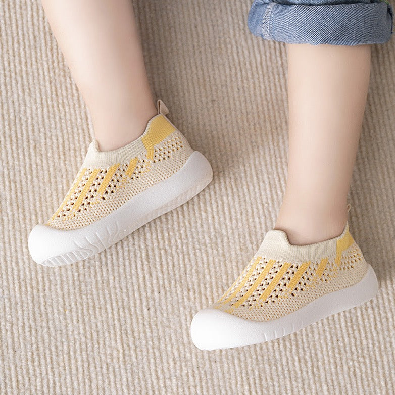 Baby First Walkers - Yellow Mix - HoneyBug