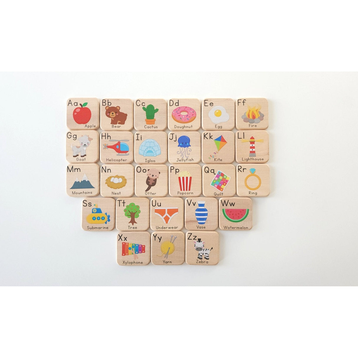 ABC Learning Tiles - HoneyBug