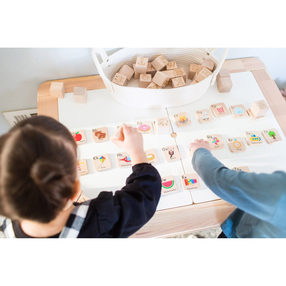 ABC Learning Tiles - HoneyBug