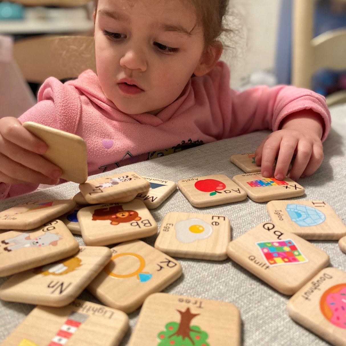 ABC Learning Tiles - HoneyBug