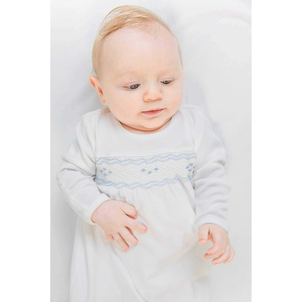 Nella Baby Boy Gown - HoneyBug