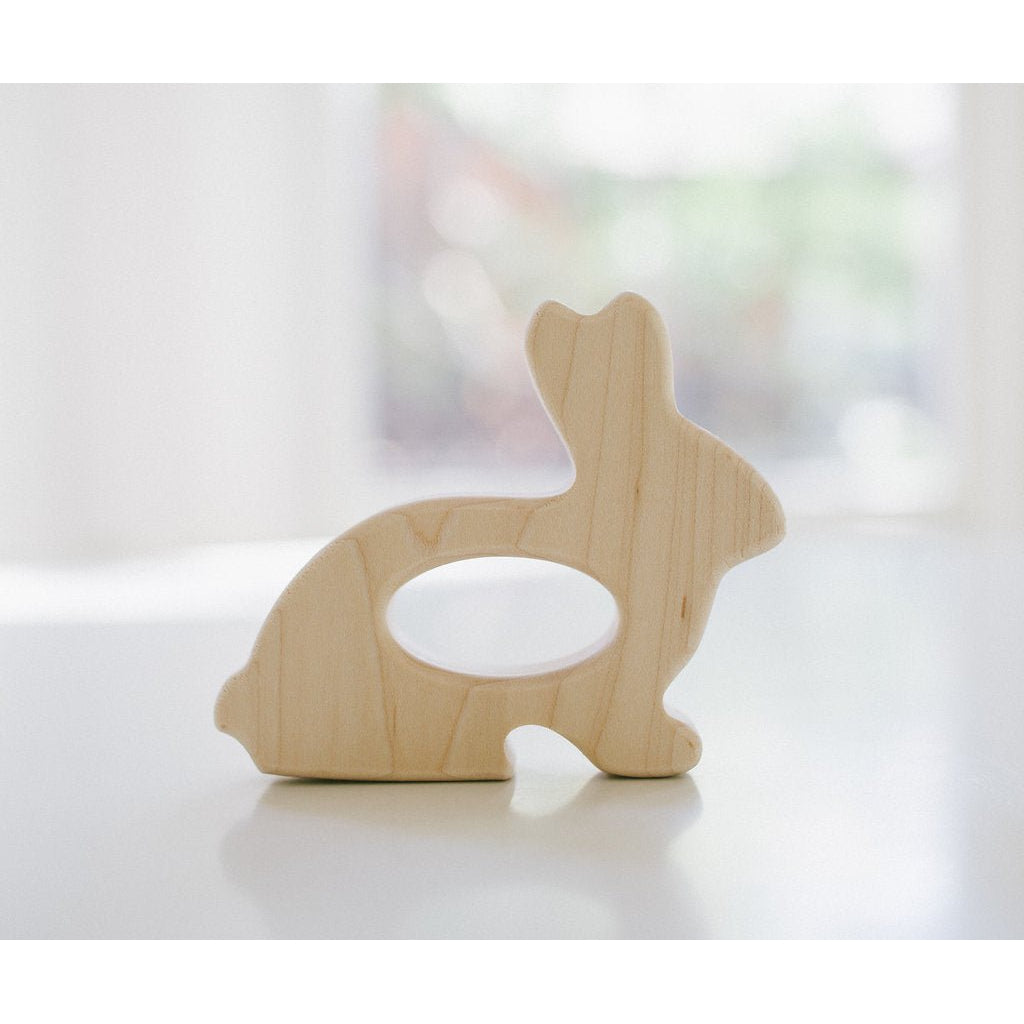 Bunny Wooden Grasping Toy - HoneyBug