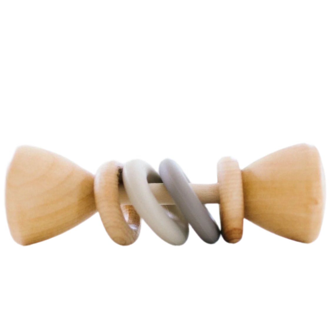 Color Block Classic Baby Rattle - HoneyBug