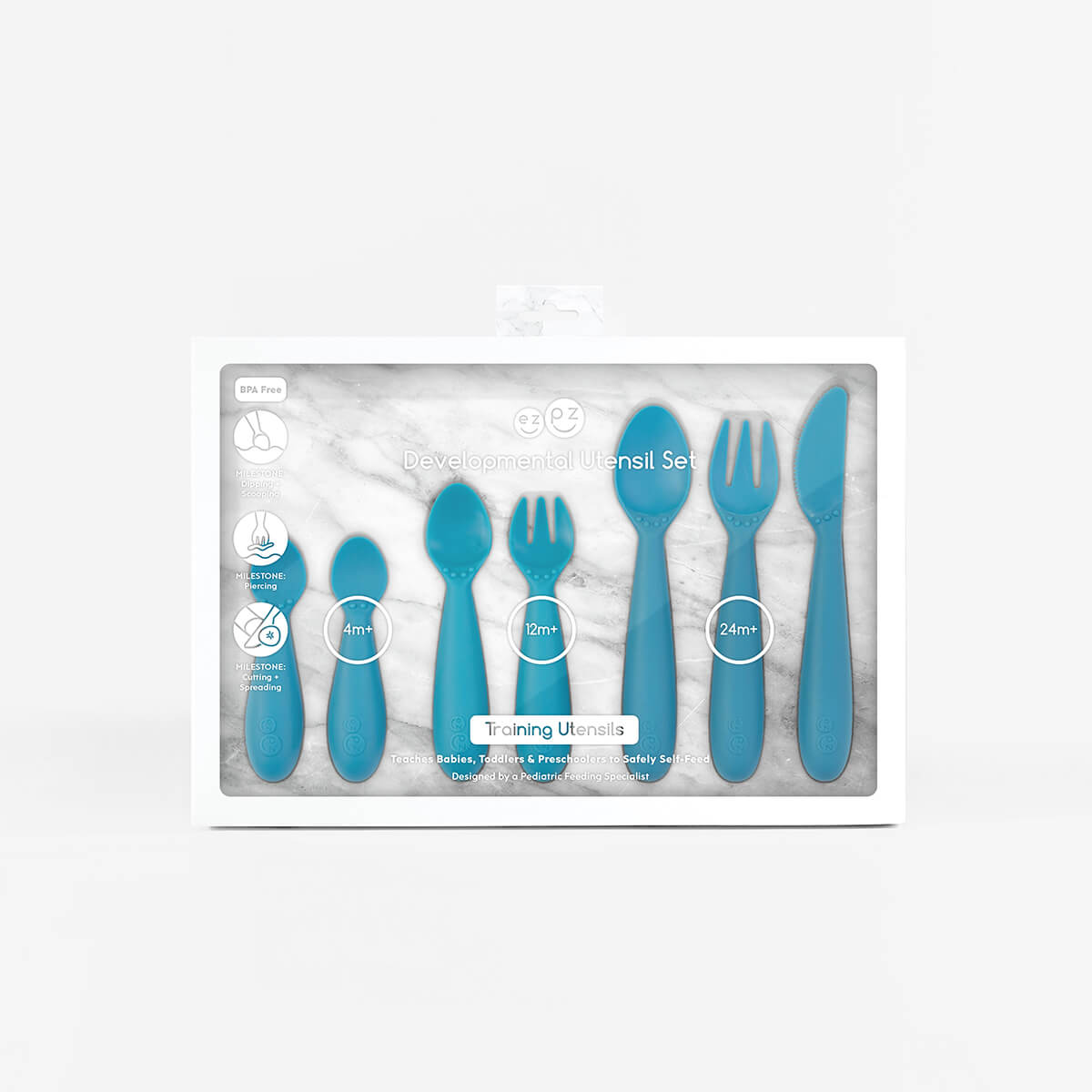 Developmental Utensil Set - HoneyBug