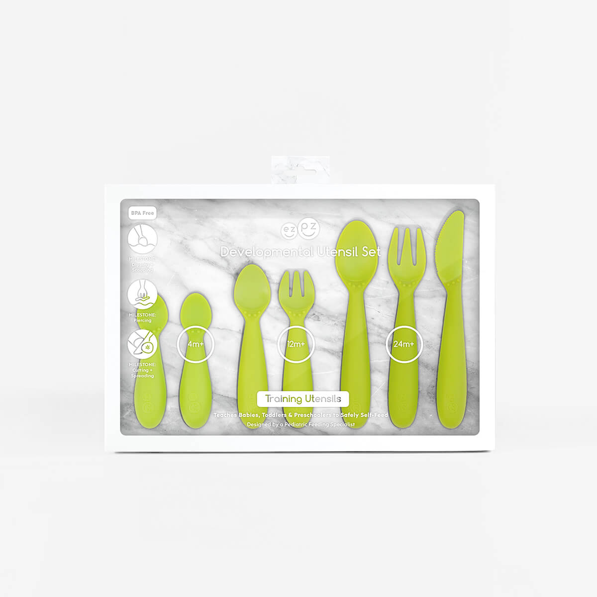 Developmental Utensil Set - HoneyBug